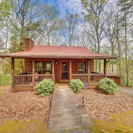 Cozy Cabin In Private Location With Hot Tub And Grill! Блу-Ридж Экстерьер фото