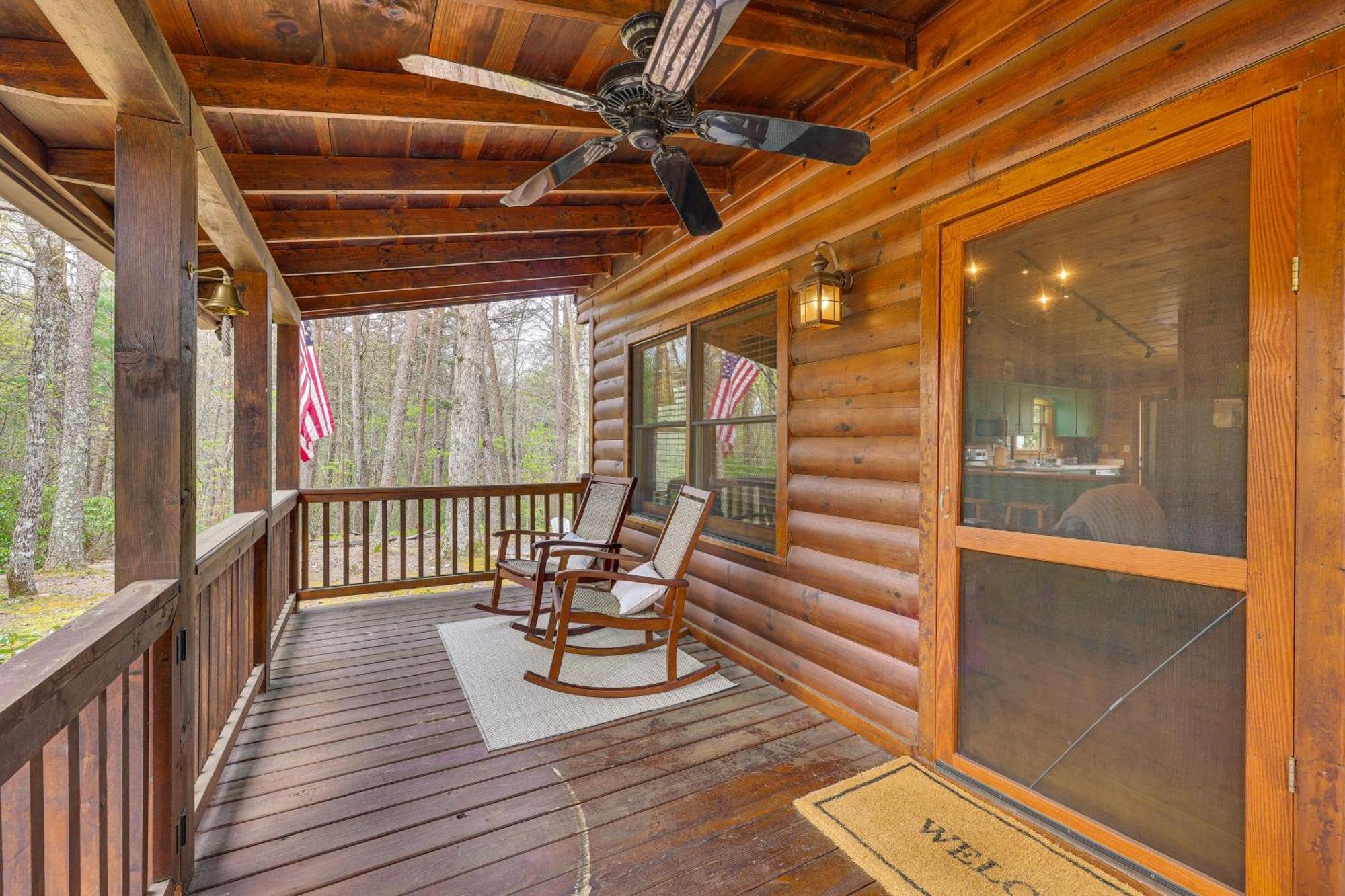 Cozy Cabin In Private Location With Hot Tub And Grill! Блу-Ридж Экстерьер фото