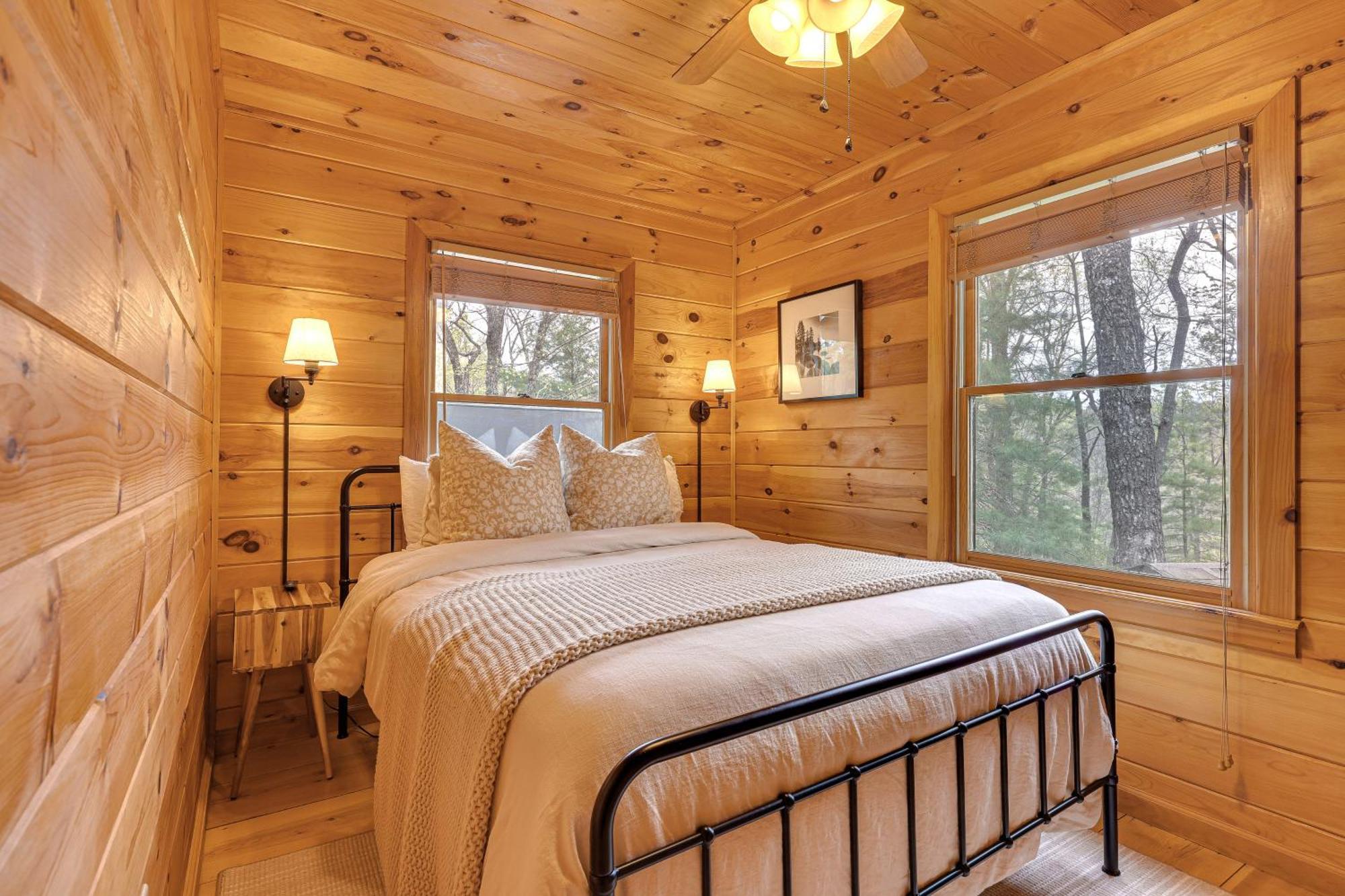 Cozy Cabin In Private Location With Hot Tub And Grill! Блу-Ридж Экстерьер фото