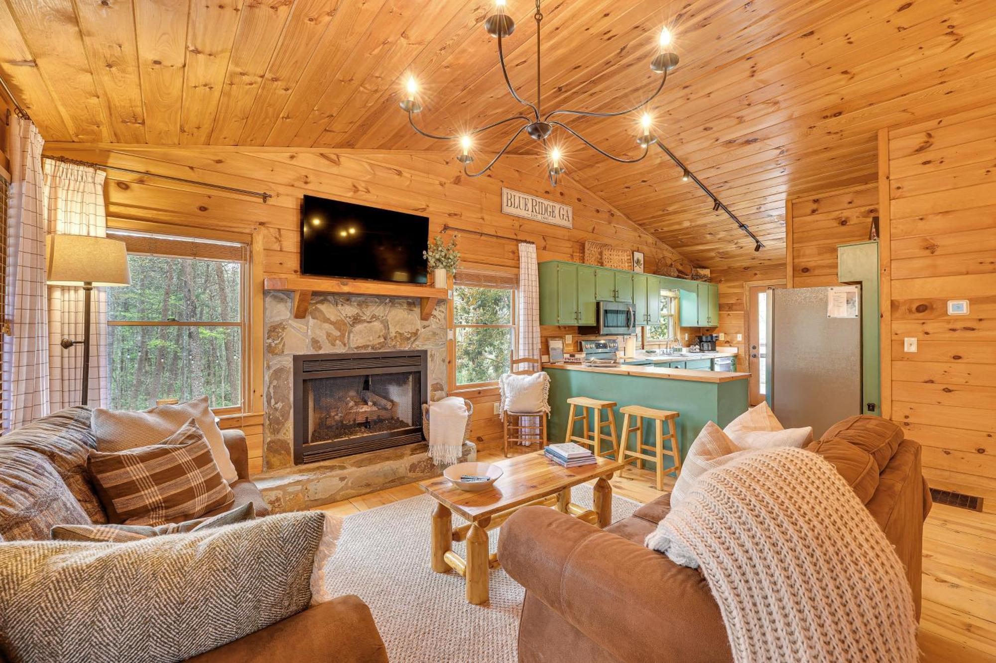 Cozy Cabin In Private Location With Hot Tub And Grill! Блу-Ридж Экстерьер фото