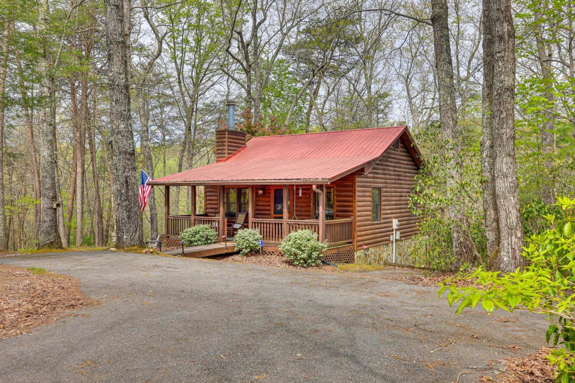 Cozy Cabin In Private Location With Hot Tub And Grill! Блу-Ридж Экстерьер фото