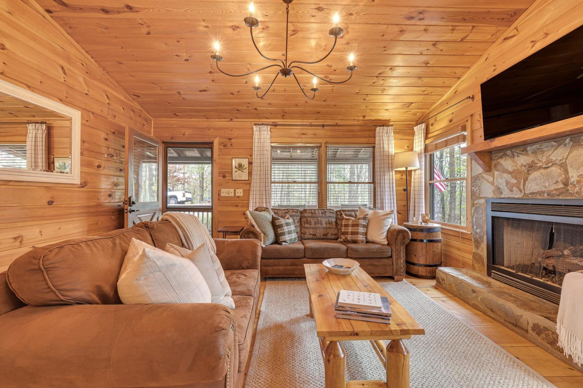 Cozy Cabin In Private Location With Hot Tub And Grill! Блу-Ридж Экстерьер фото