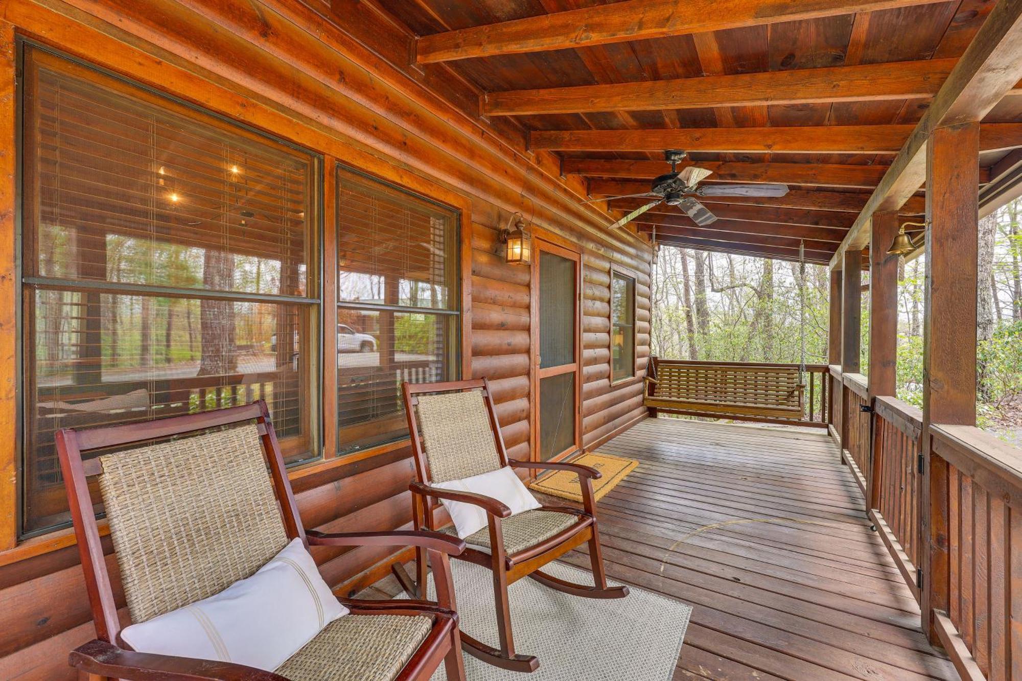 Cozy Cabin In Private Location With Hot Tub And Grill! Блу-Ридж Экстерьер фото