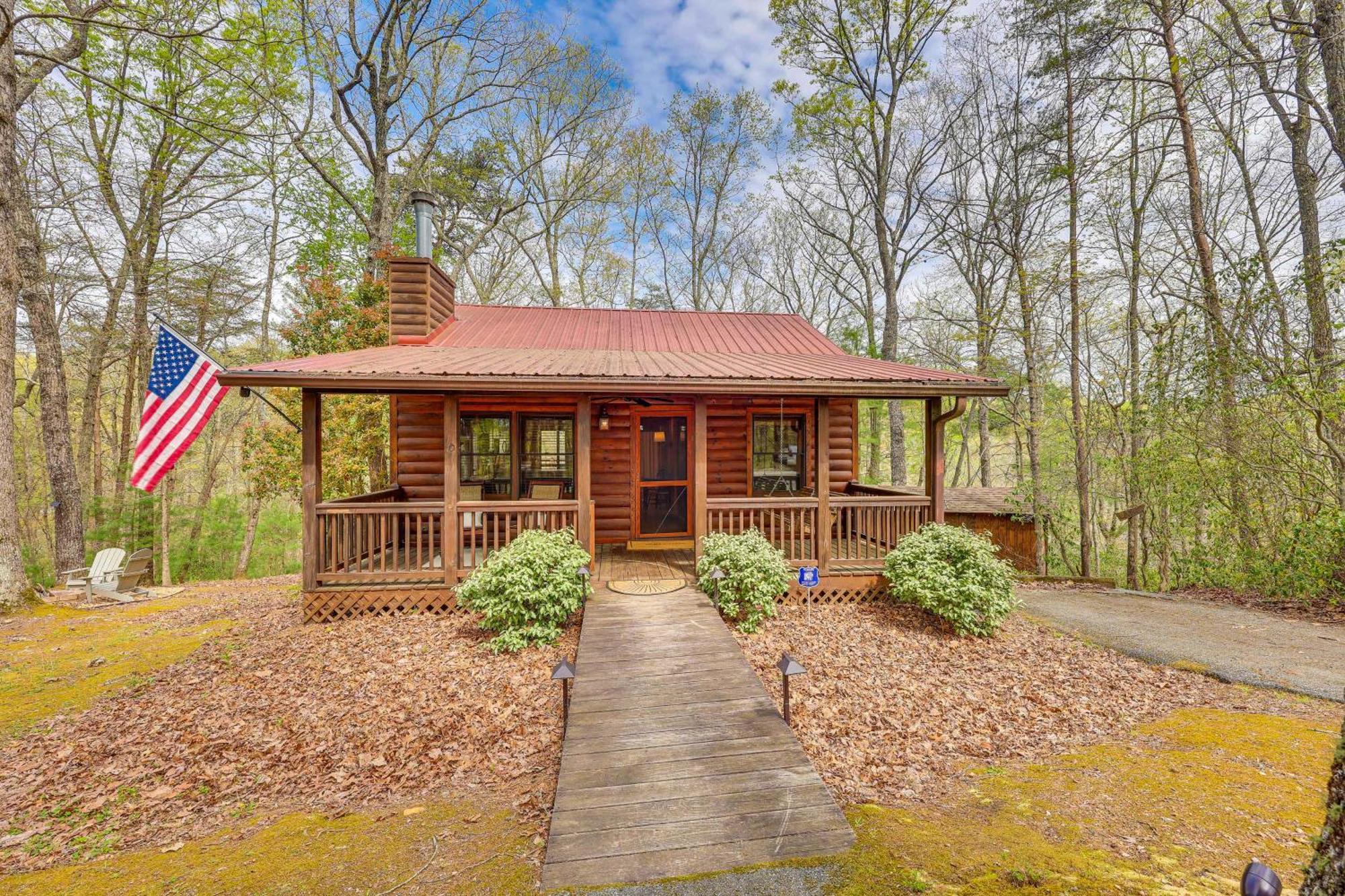 Cozy Cabin In Private Location With Hot Tub And Grill! Блу-Ридж Экстерьер фото