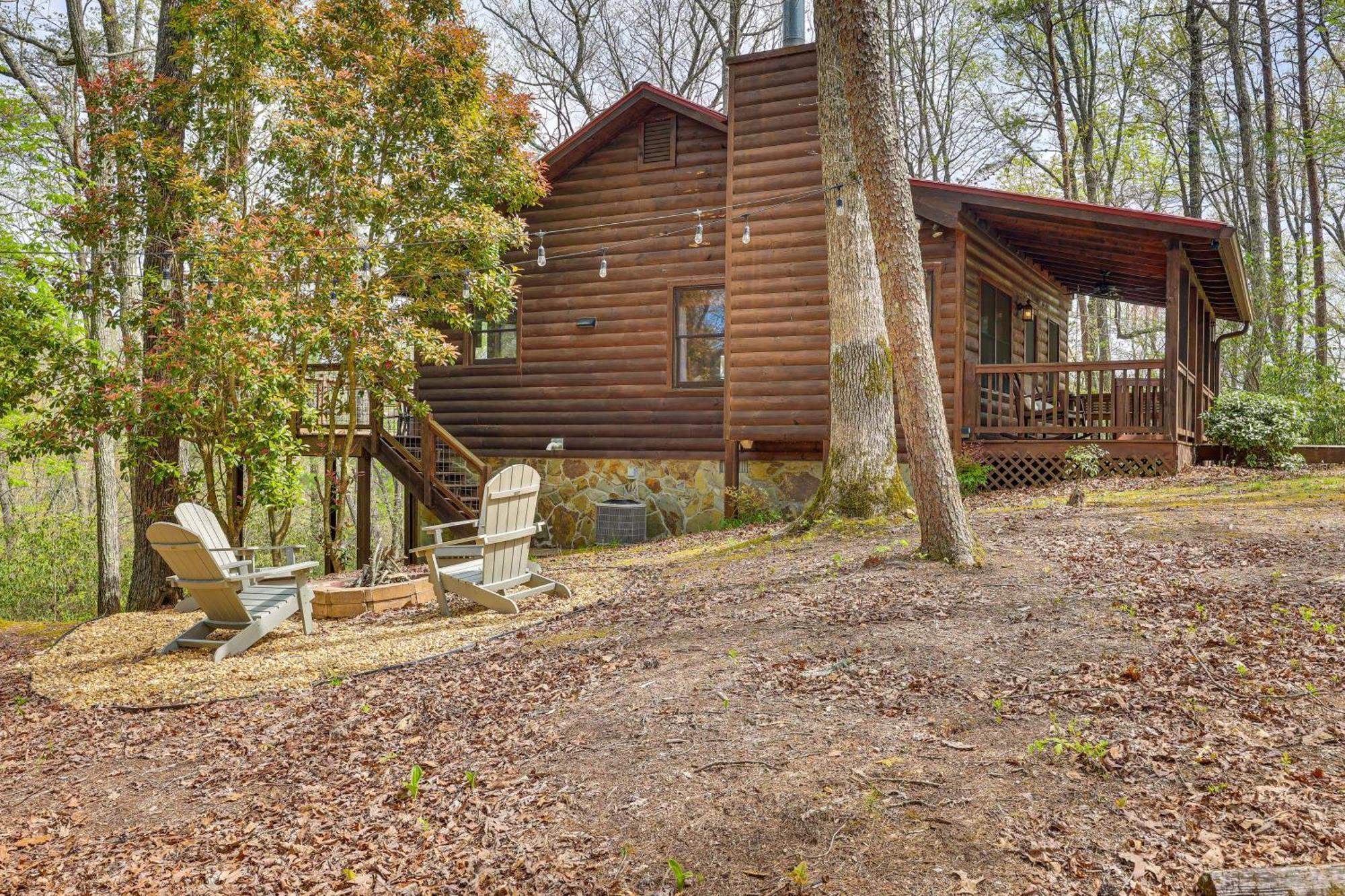 Cozy Cabin In Private Location With Hot Tub And Grill! Блу-Ридж Экстерьер фото